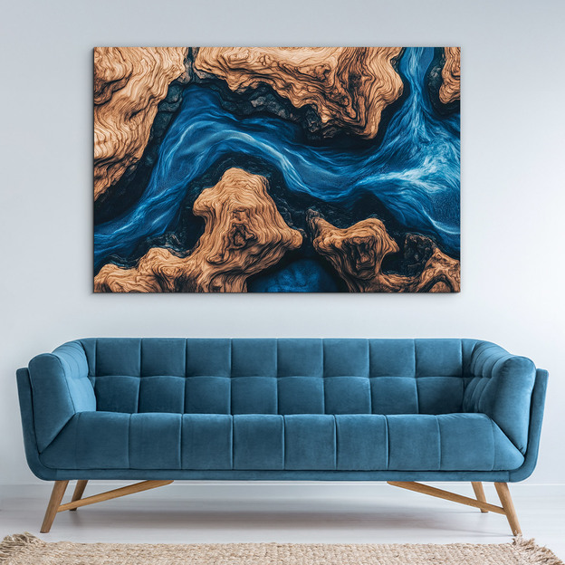 Epoxy painting (imitation) - Aqua Vitae