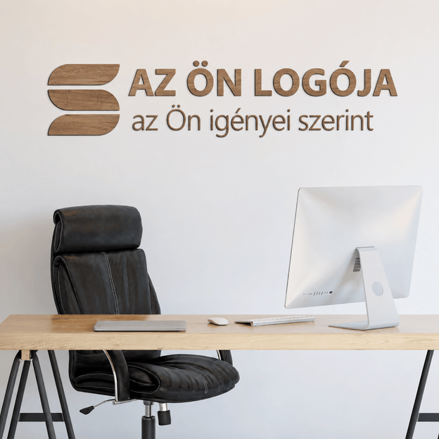 3D logó a falra - egyedi gyártás