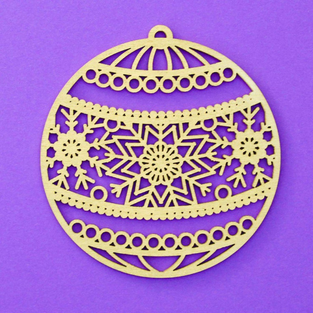 Vianočná ozdoba - Guľa na stromček 