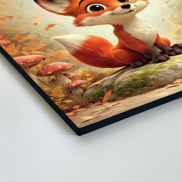 Štýlová lesná dekorácia pre deti - Líška