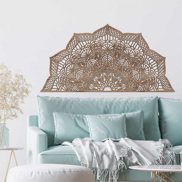 Wooden Decoration - Charming Mandala