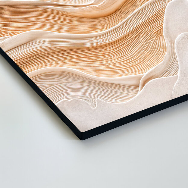 Abstract painting for the bedroom - Waving