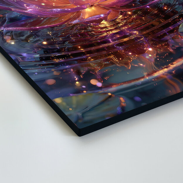 Picture for the bedroom - Energetic water lily