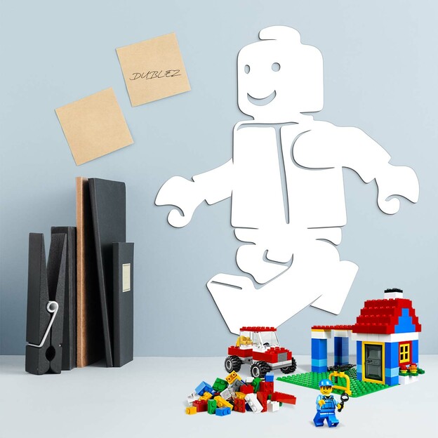 Wall Art for Children&#039;s Room - Lego Figure