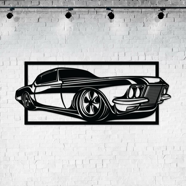 Wooden Wall Art - Chevrolet Impala