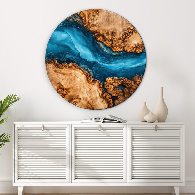 Színes fa kép - Azure