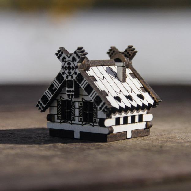 Domček - dekoratívna ozdoba 