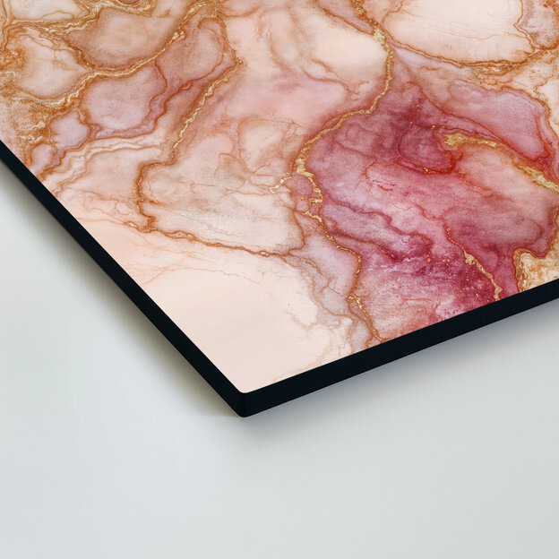 Drevený obraz na stenu - Rosé Marble