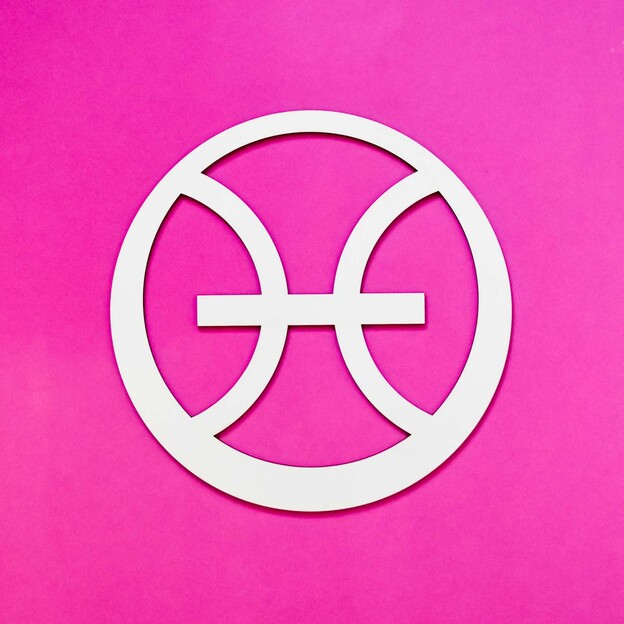 Semnul zodiei pentru perete - Pești