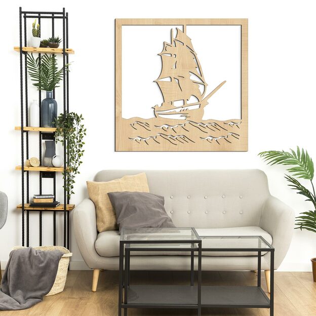 Wooden Wall Art - Sailboat