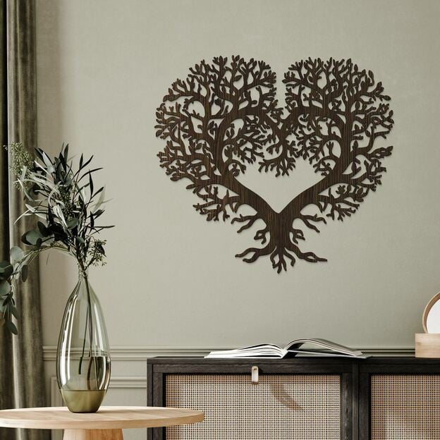 Wooden Tree of Life - Heart