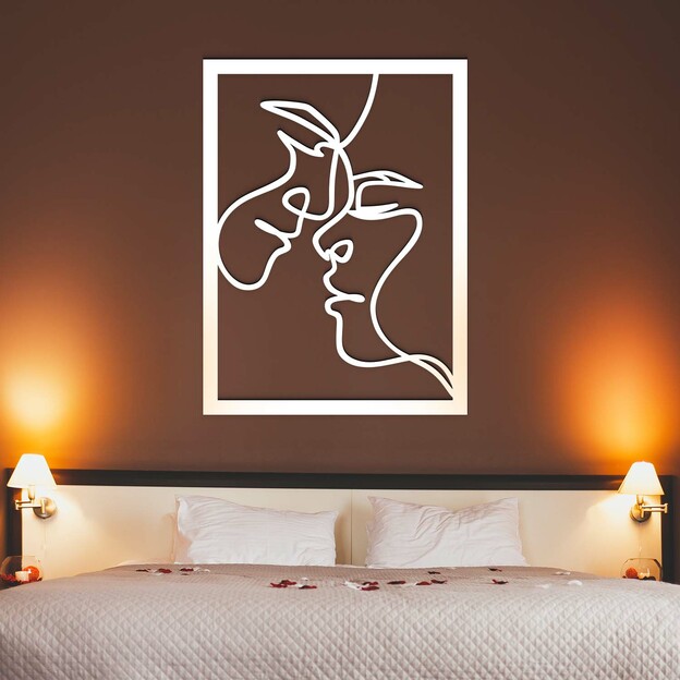 Anniversary Gift - Wall Art - Lovers