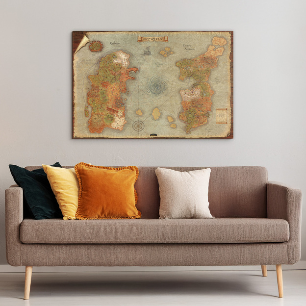 Azeroth fa térkép - World of Warcraft