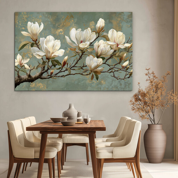 Tablou mare de perete - Flori de magnolie