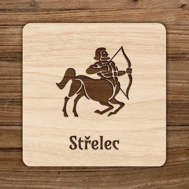 Podložka pod pohár - Zvěrokruh Střelec
