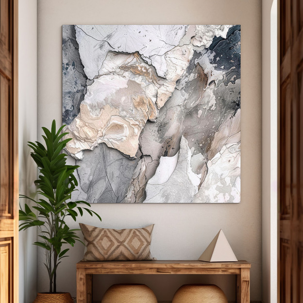 Marble painting - Lucretia