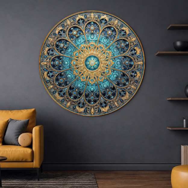 Mandala na stenu - Veritas