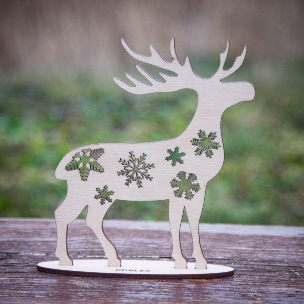 Vianočný sob - dekorácia 