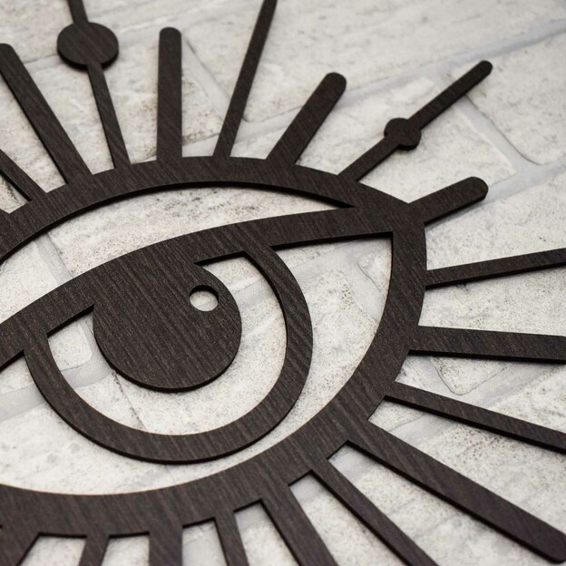 Wooden Wall Art - Symbol Eye