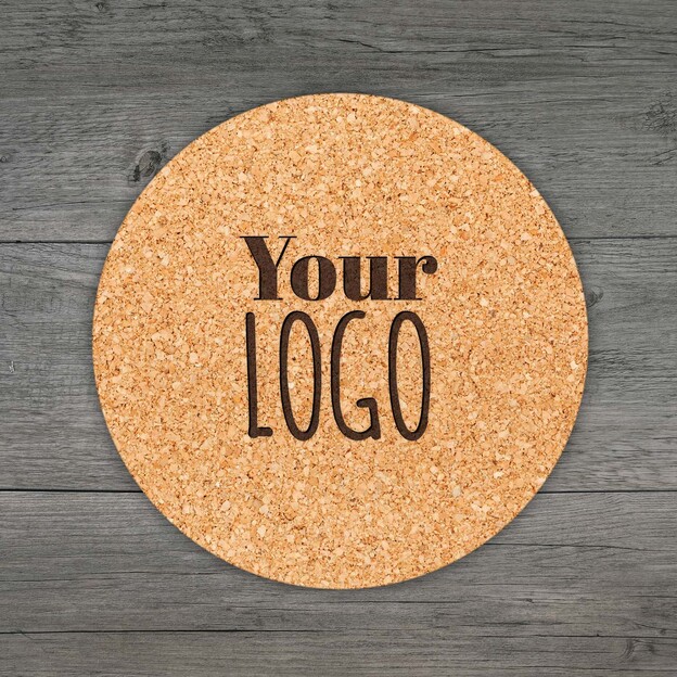 Podložka pod pohár s logem firmy na míru
