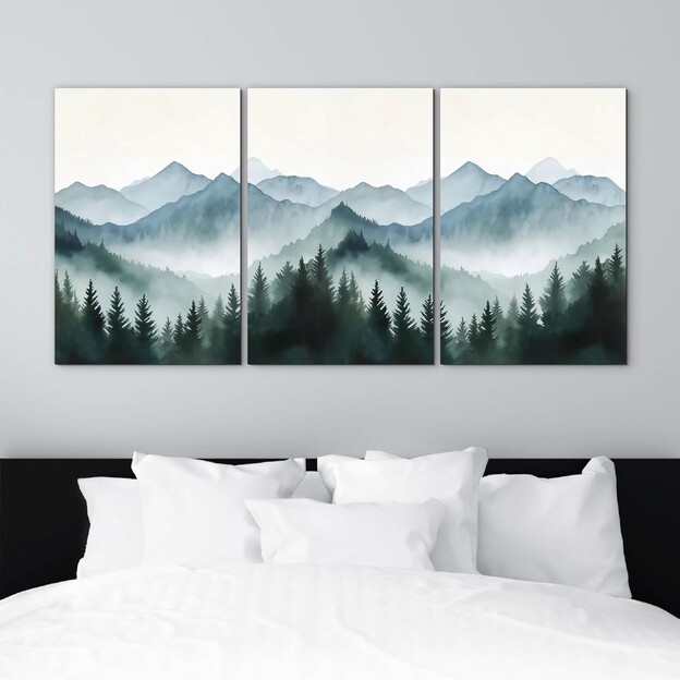 Multi-Panel Wall Art - Mountain Landscape