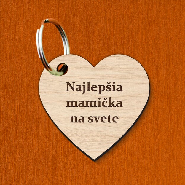 Kľúčenka - Najlepšia mamička na svete