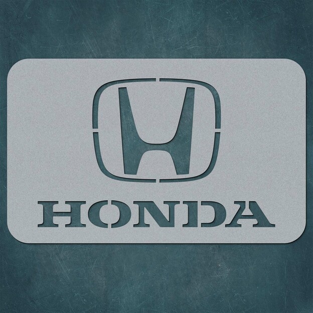Wooden Wall Art - Honda Brand Logo