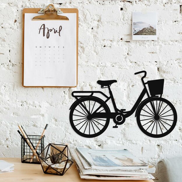 Cut-out Wall Art - Retro Bicycle