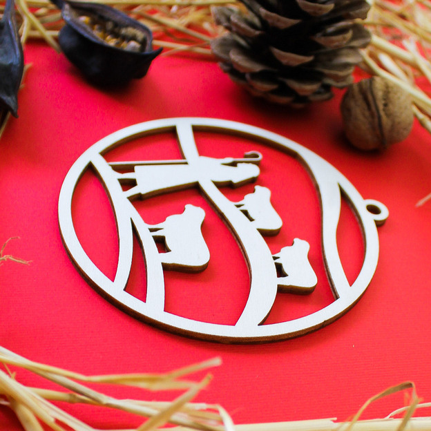 Veľká vianočná guľa - Pastier