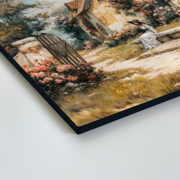 Original artistic painting - Vintage Garden