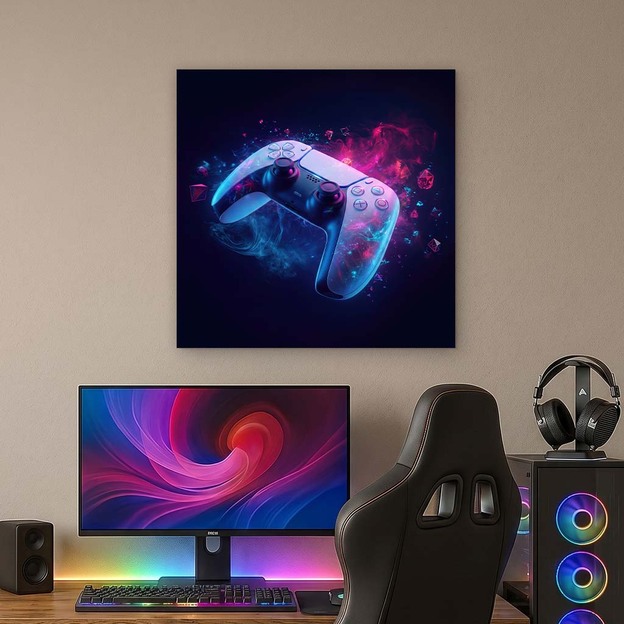 Színes kép fán - Joystick