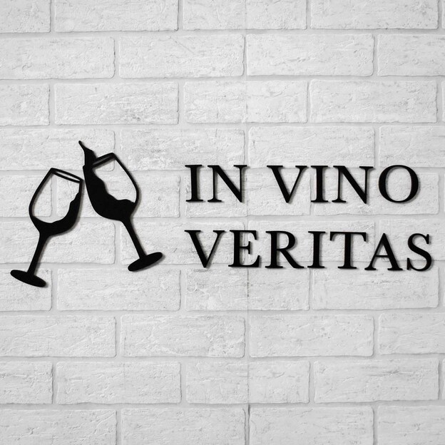 Latinský citát - In Vino Veritas