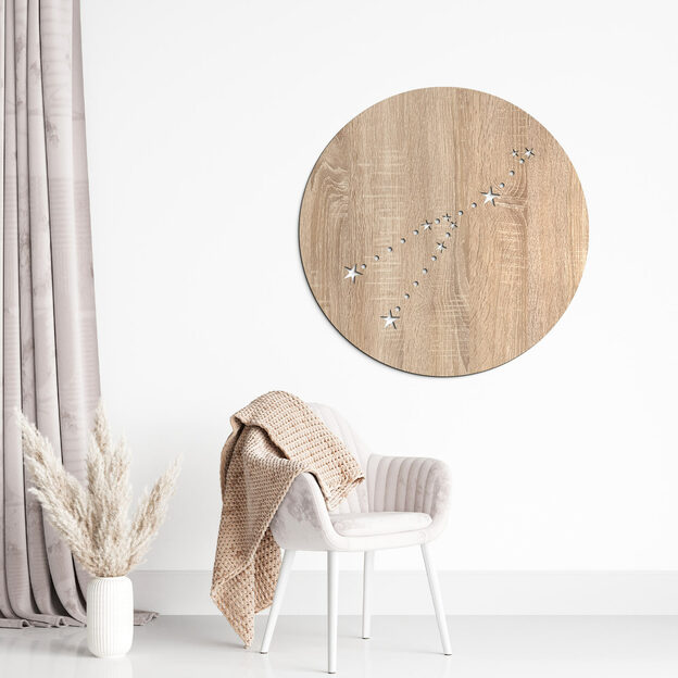 Wooden Decor - Constellation Taurus