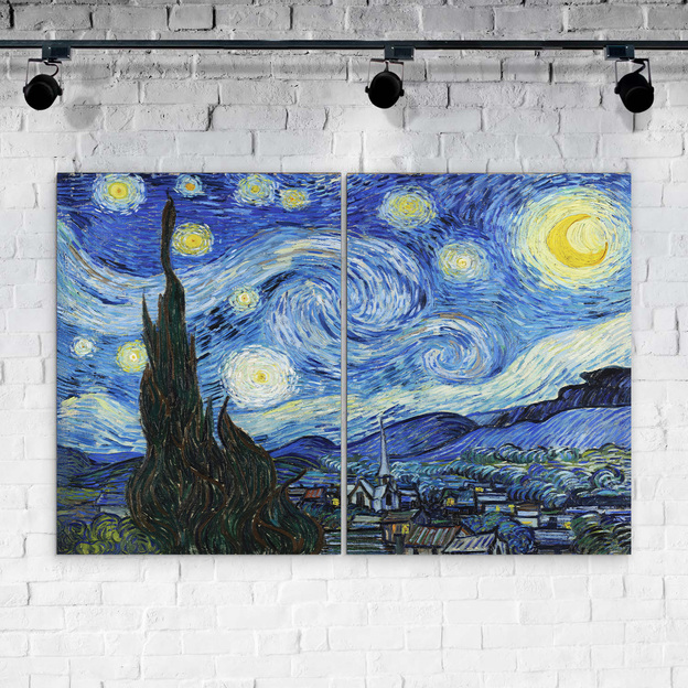 Reproduction Wall Art - Starry Night, Vincent van Gogh