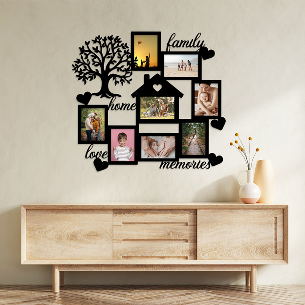 Family Photo Frame for Multiple Pictures
