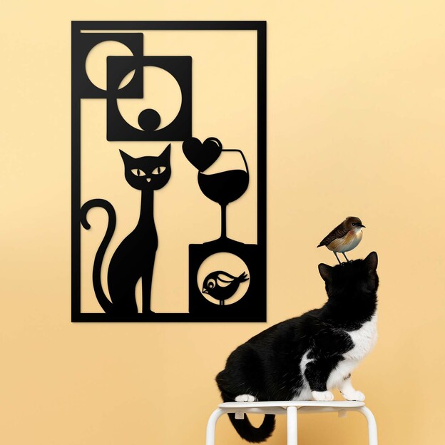 Wooden Pop Art Wall Art - Lady&#039;s Fantasy