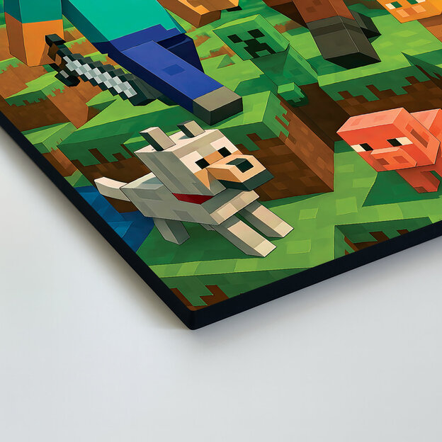 Gyerek színes kép - Minecraft