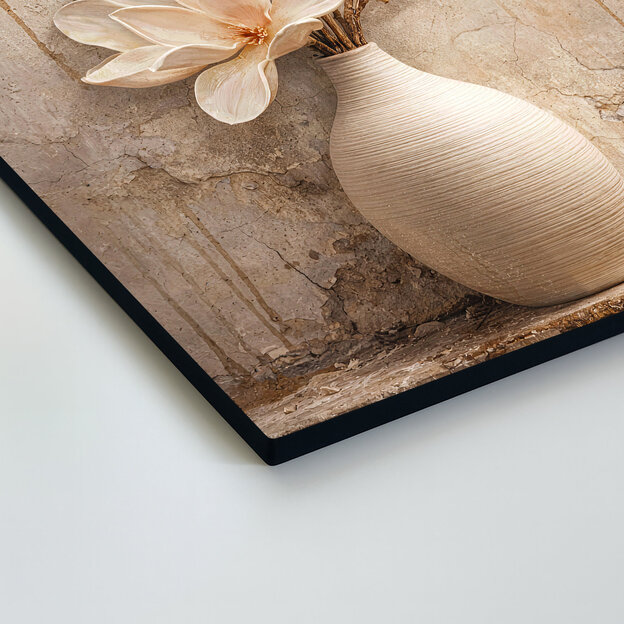 Obraz bílých magnólií ve váze