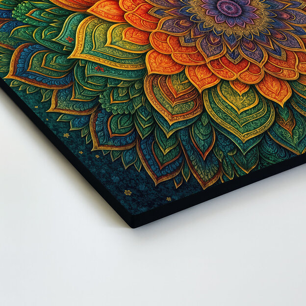 Tablou colorat - Mandala sufletului