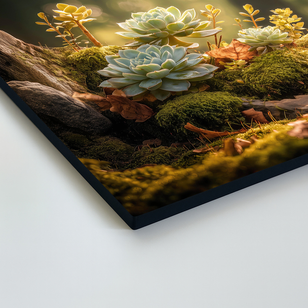 Wooden picture - Rock gardens