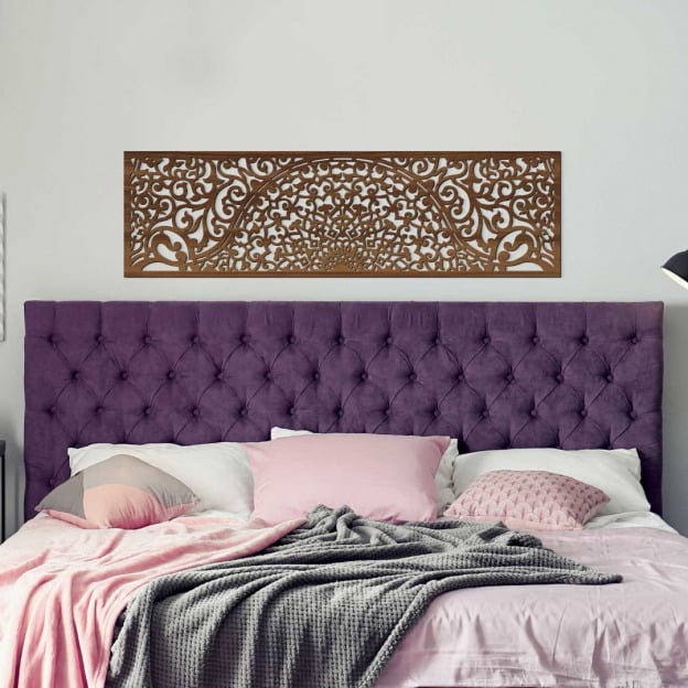Wooden Panel - Half Mandala