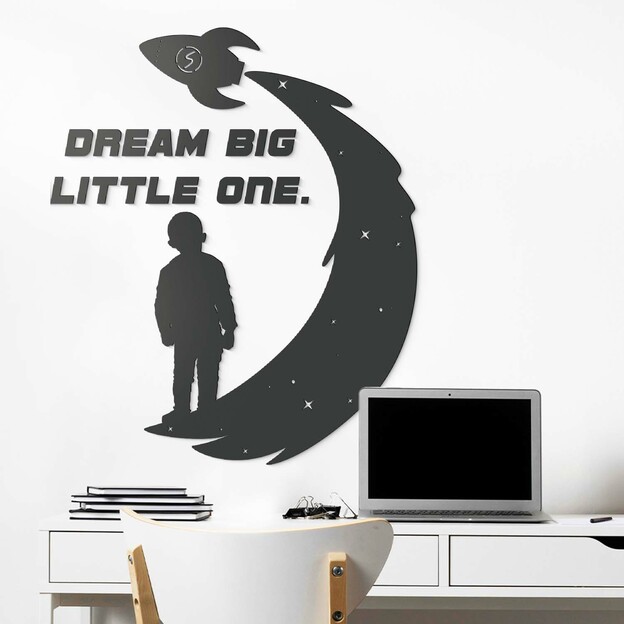 3D Sticker for Kids Room - Dream Big Little One