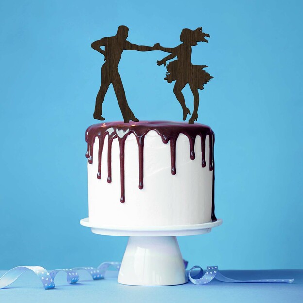 3D fa dísz - Táncosok