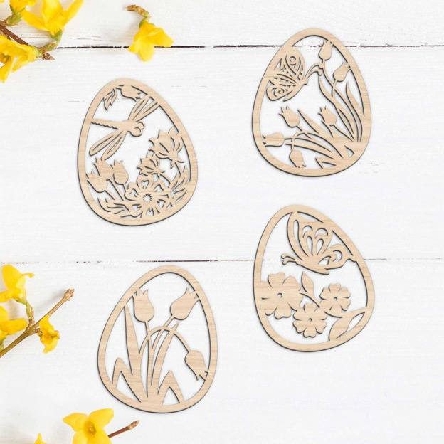 Easter Egg Set - 4 pcs