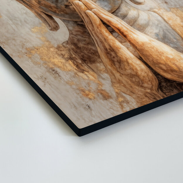 Tablou din lemn - Buddha