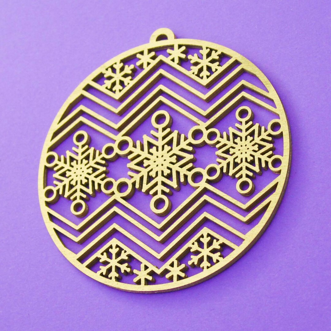 Vianočná guľa na stromček | Zlatá