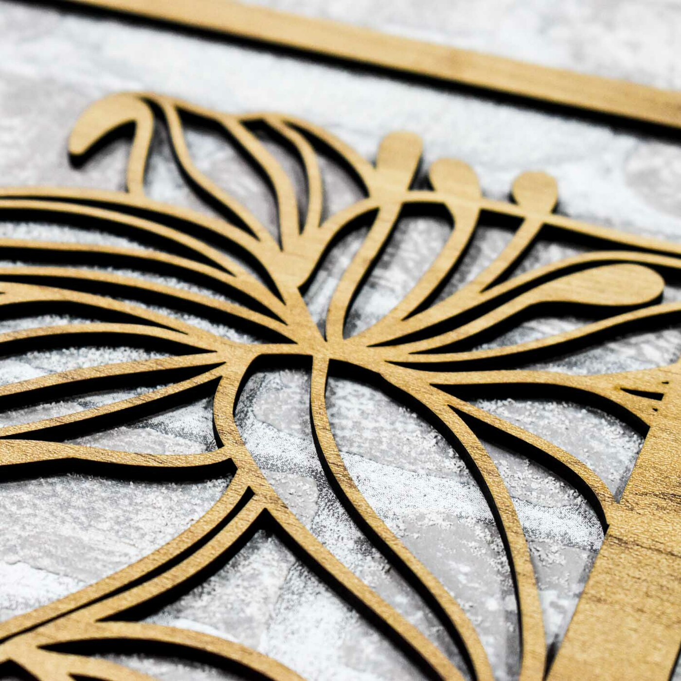 Multi-part Wooden Wall Art of Flowers - Scent of Summer | Gold Craft Oak