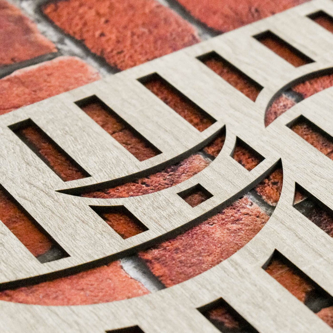 Abstract Wall Panel - Horizon | Oak Sonoma