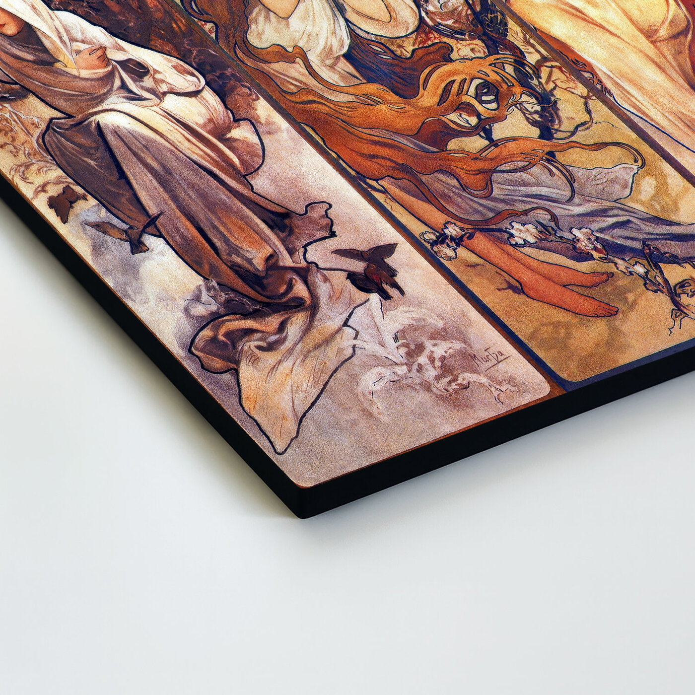 Reprodukce obrazu Alfonze Muchy - Roční období