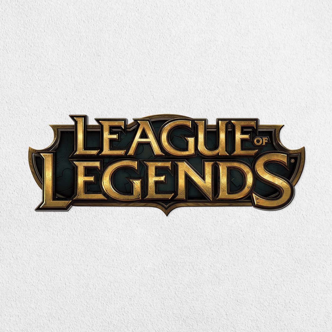 Dřevěné logo - League of Legends